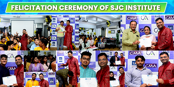 Felicitation Ceremony At SJC Institute